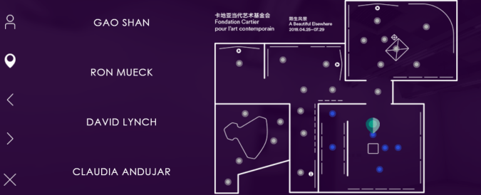 Fondation Cartier_expo Shanghai_plan